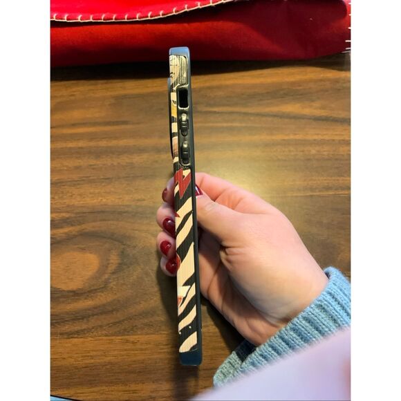 iPhone 14 Pro Max Case Graphic Zebra Space Girly Cocktail Cherry Stars Love - Picture 3 of 4